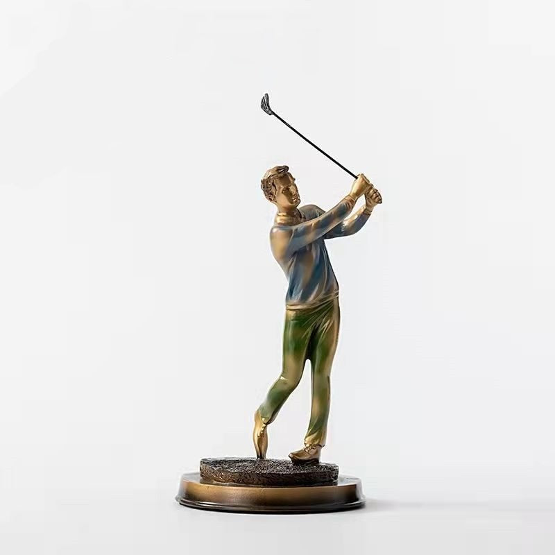 Golf Enthusiast Figurine