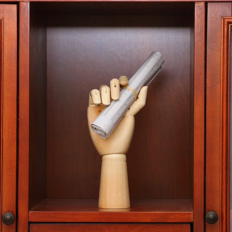 Wooden Hand Figurines