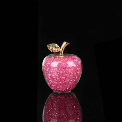 Miravique Handmade Crystal Apple Figurine