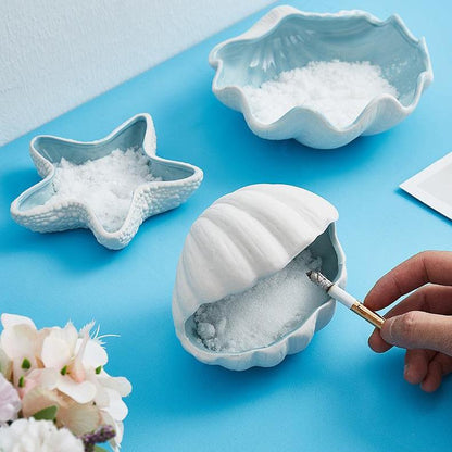 Porcelain Conch Ashtray