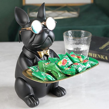 Cool French Bulldog Golden Tray