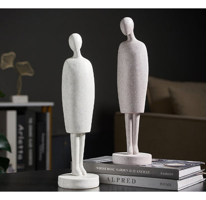 Modern Ceramic Figurines Home Decor Sculptures