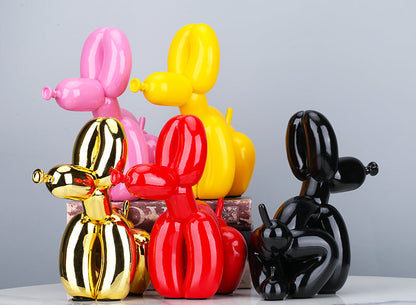 Balloon Dog Pooping Statue