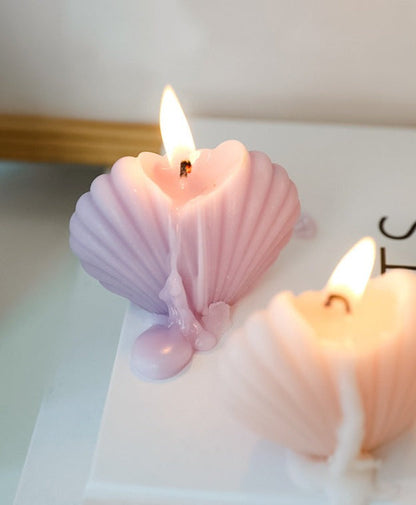 Sea Shell Decorative Candle