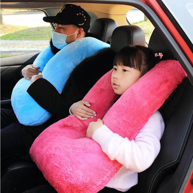 TravelComfort - Headrest Pillow for Neck and Shoulder Support