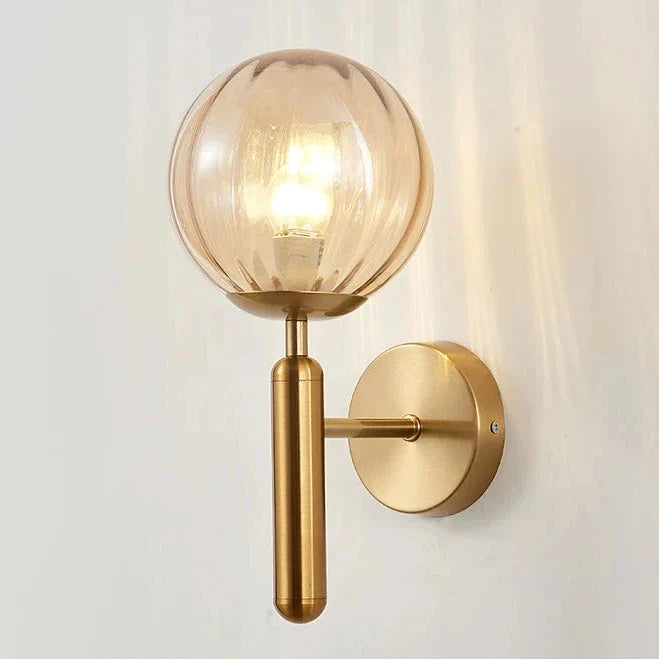 OrbeLuminous - Glass Globe Wall Light