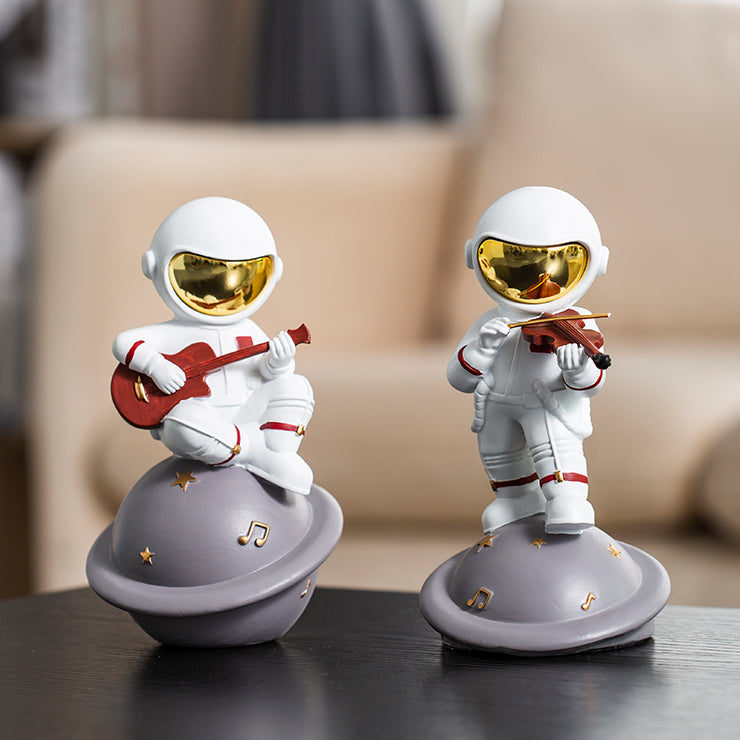 Astronaut Band Figurine