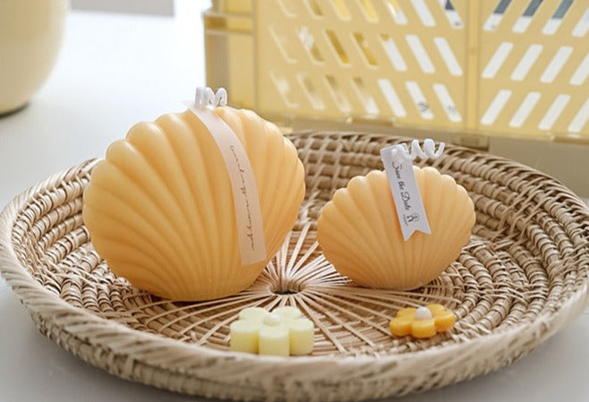 Sea Shell Decorative Candle