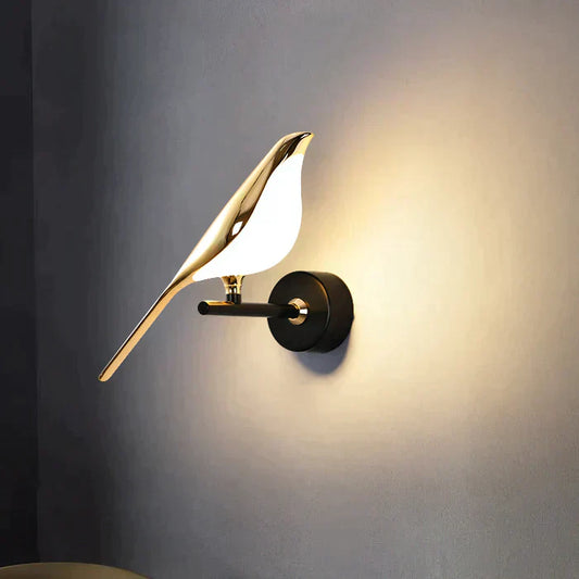 LumiBird - Scandinavian LED bird wall lamp