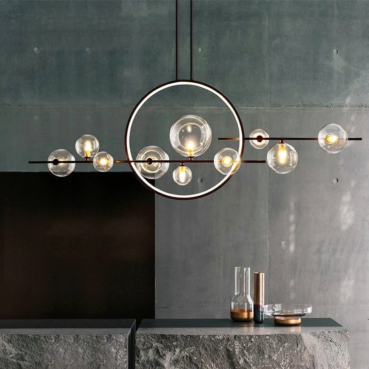 Glass Bubble Nordic Chandelier