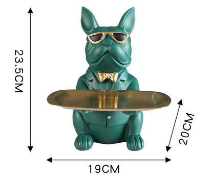 Cool French Bulldog Golden Tray