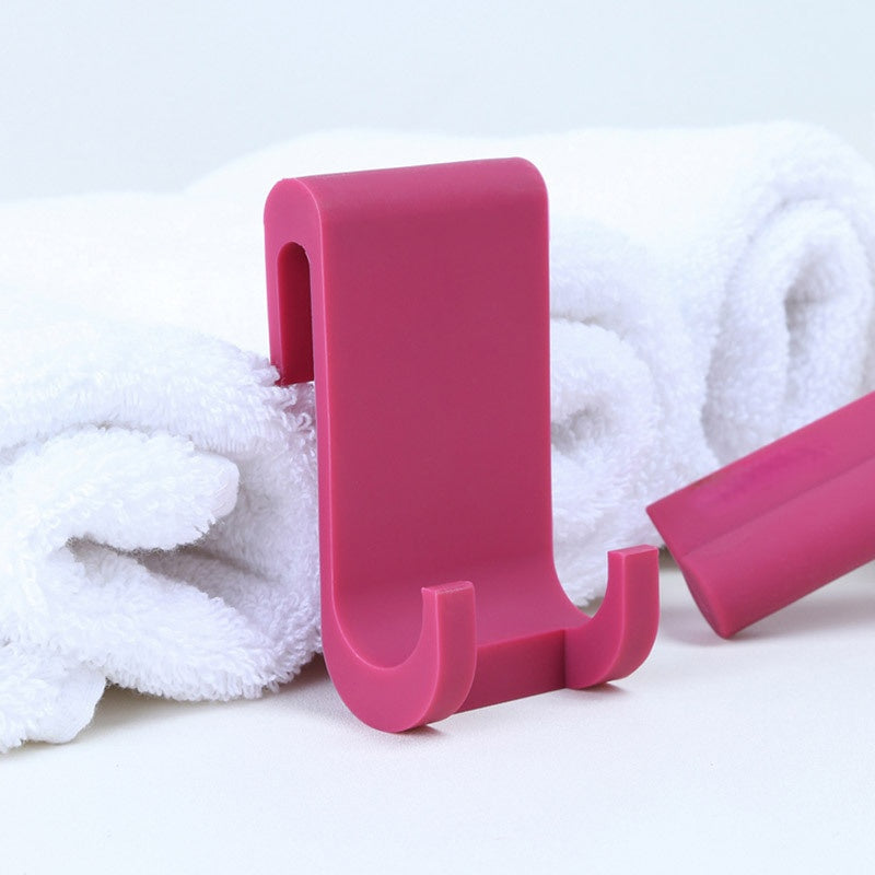 Retro Silicone Squeegee for Shower with Storage Holder