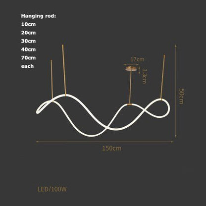 Nordic Minimalist Light Collection lamp