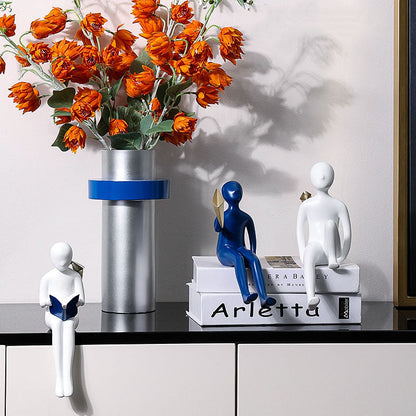 Abstract Bookshelf Statuette