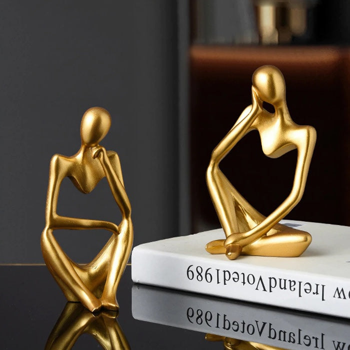 Abstract Thinker Figurines