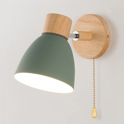 Rotating Collin Wall Lamp with Pull Chain Switch