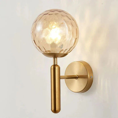 OrbeLuminous - Glass Globe Wall Light