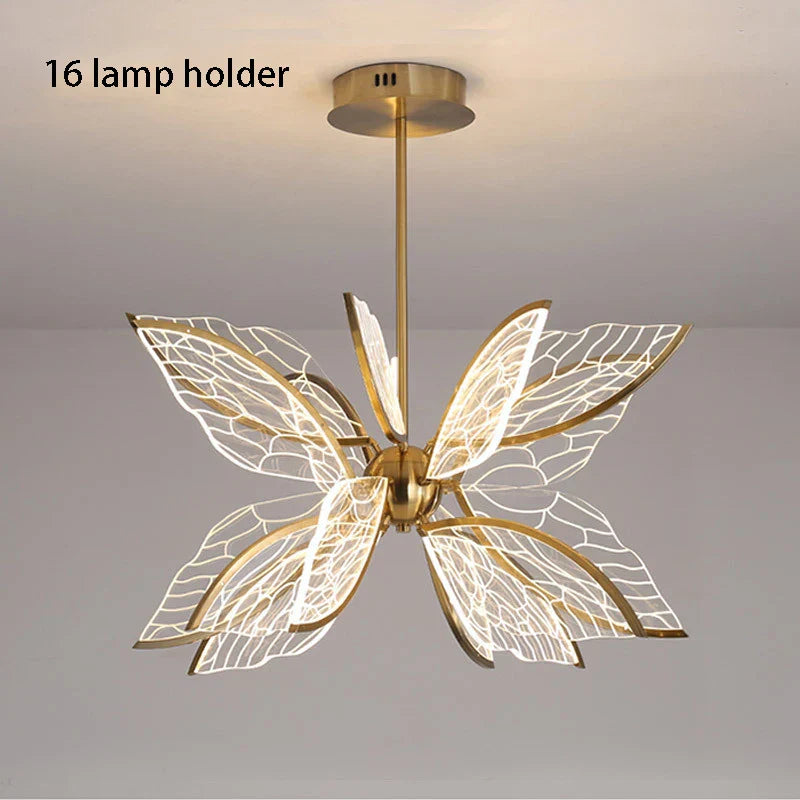 Butterfly Acrylic Chandelier