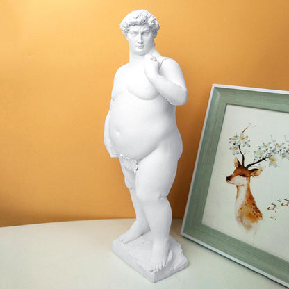 Fat David Sculpture