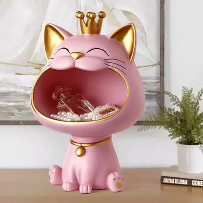 Miravique Lucky Cat Storage Bin