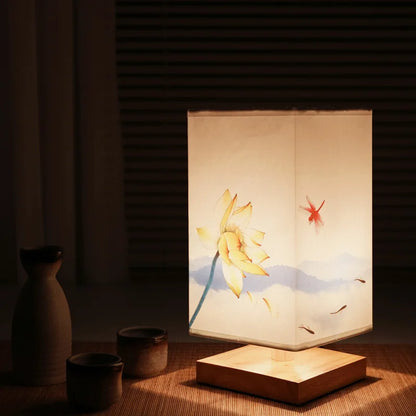 Oriental Blossom Glow Lamp