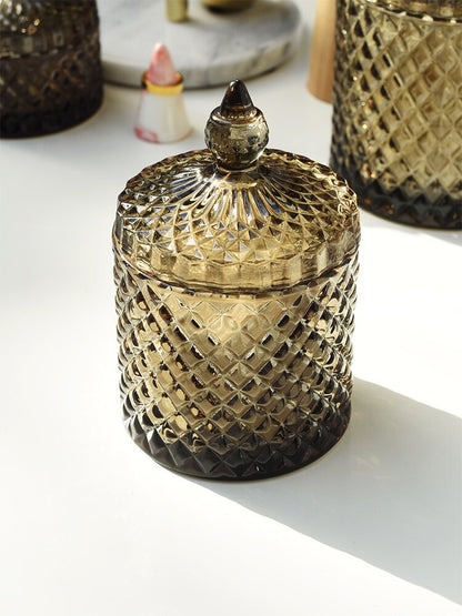 Empress Vintage Glass Storage Jars