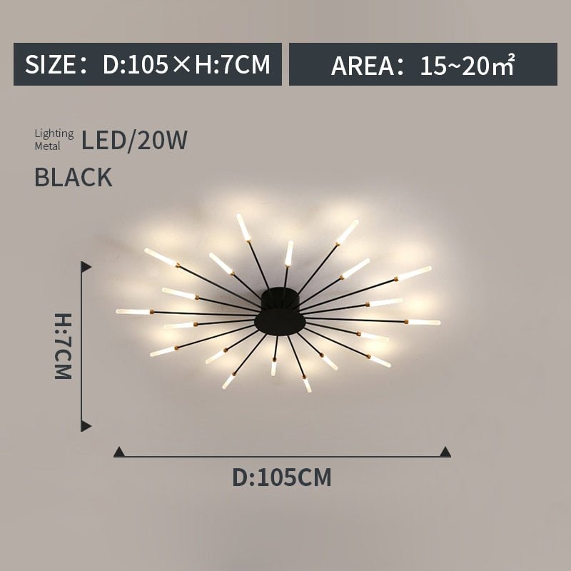 Modern Crystal Ceiling Lamp