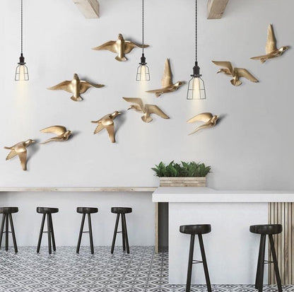 Flock of Doves Wall Decor