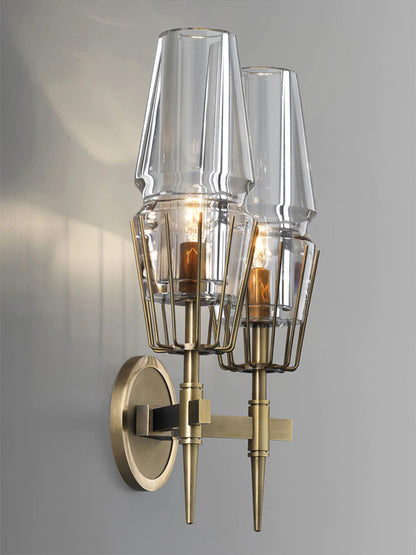 Miravique Brass Wall Lamp