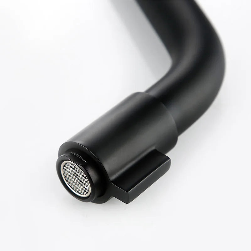 Cold water tap - Modern matt black