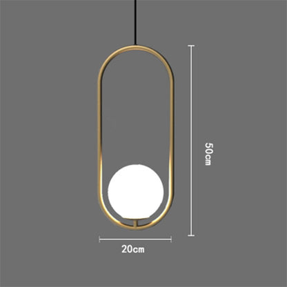 The Berg Sphere Pendant Light