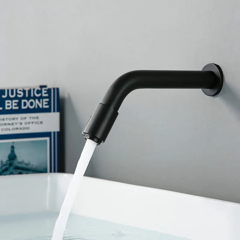 Cold water tap - Modern matt black