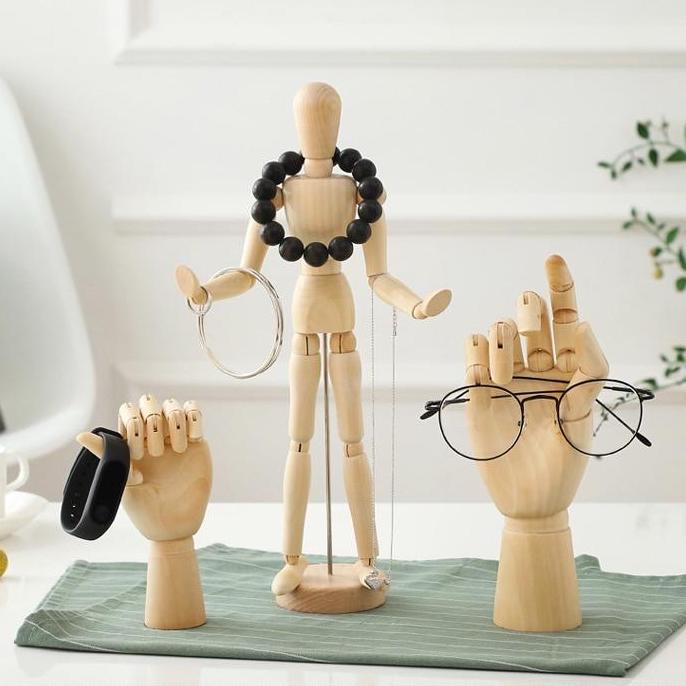 Wooden Hand Figurines