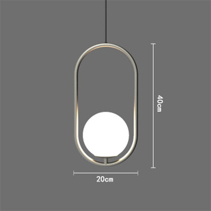 The Berg Sphere Pendant Light