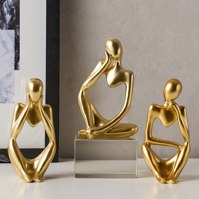 Abstract Figurine Decor