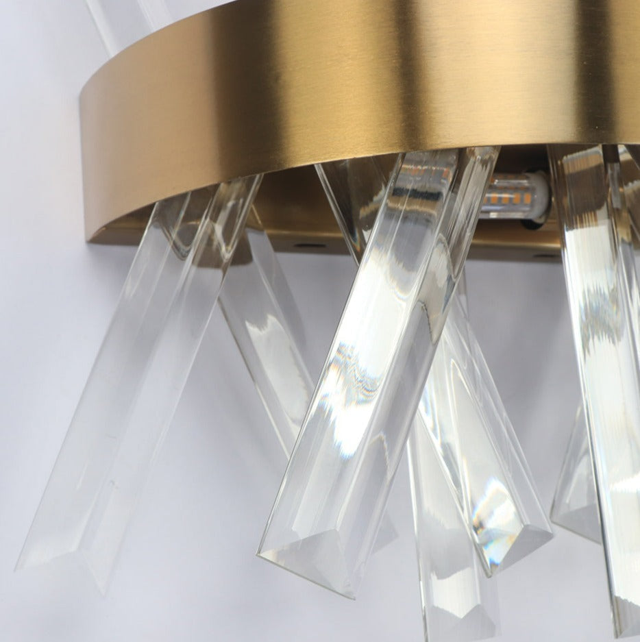 Miravique Crystal Wall Sconce