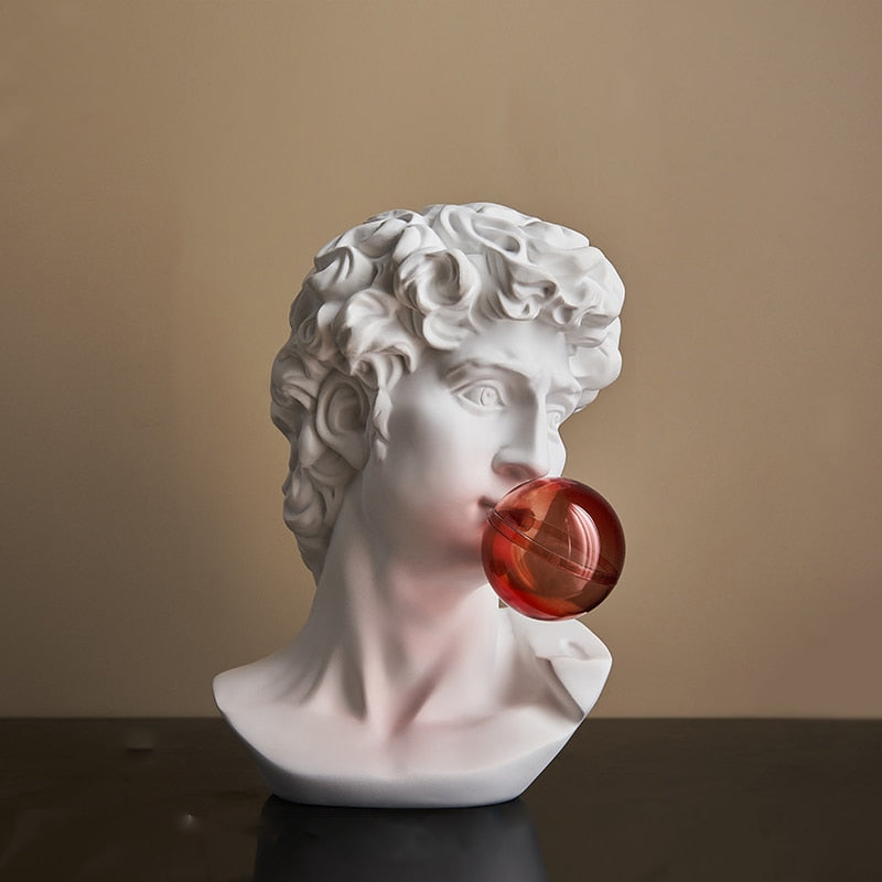 Bubble Pop Greek Sculpture Figurine