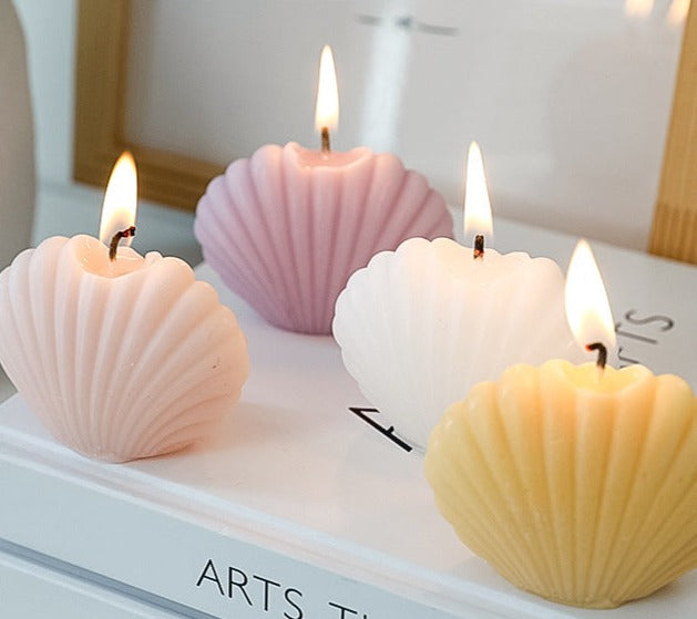 Sea Shell Decorative Candle