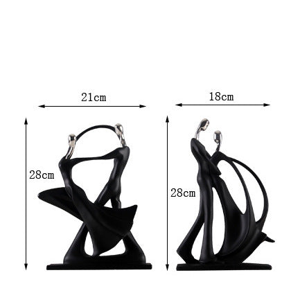 Abstract Dancers Sculpture