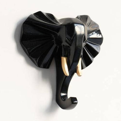 Stylish Animal Head Key Hook Wall Rack - Unique and Functional Key Holder