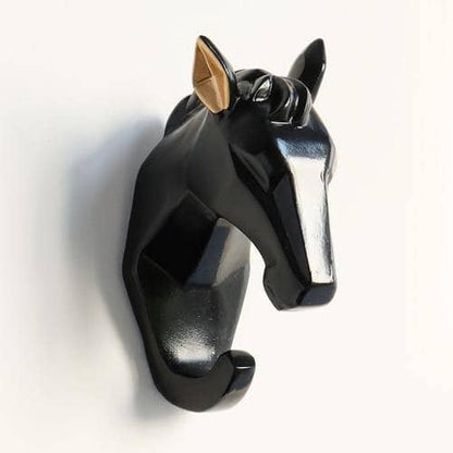 Stylish Animal Head Key Hook Wall Rack - Unique and Functional Key Holder