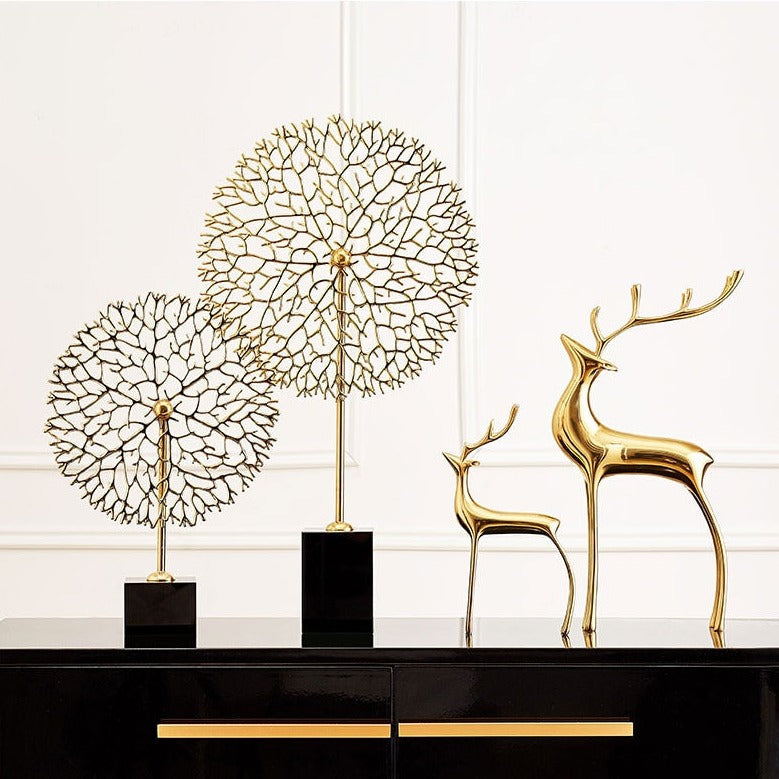 Miravique Abstract Nordic Reindeer Sculptures