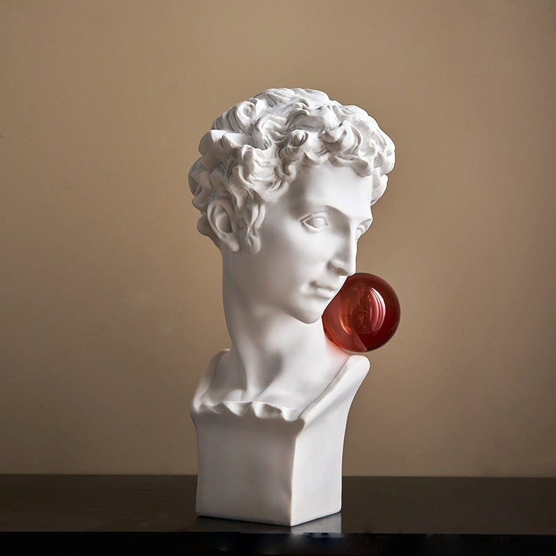 Bubble Pop Greek Sculpture Figurine