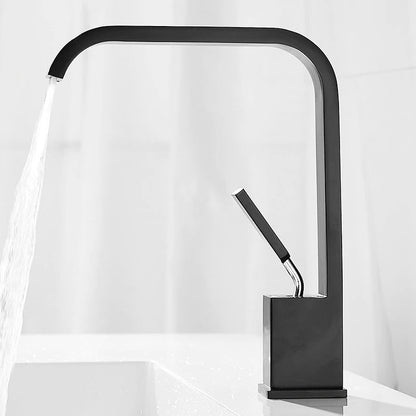 Miravique - Modern Curved Bathroom Faucet