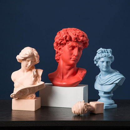 Color Fuse Mini Neoclassical Sculpture