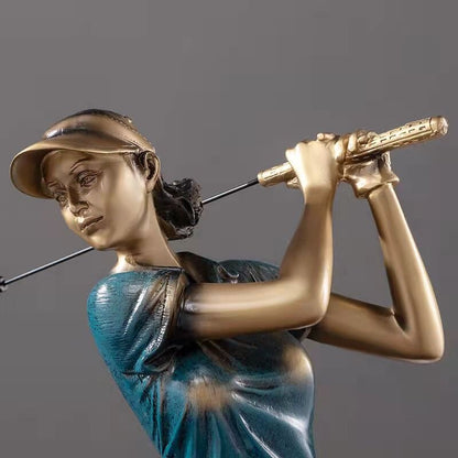 Golf Enthusiast Figurine