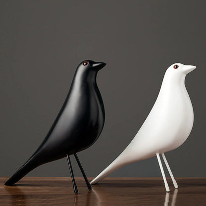 Minimalist Pigeon Figurine