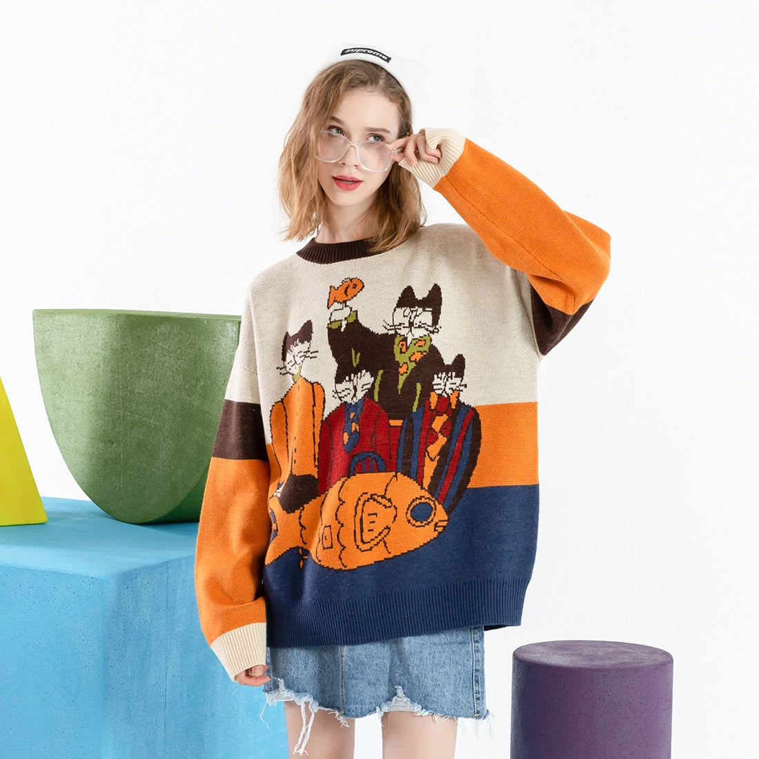 Reunion Cat Sweater