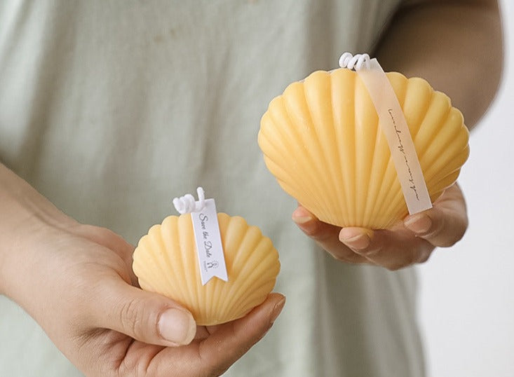 Sea Shell Decorative Candle