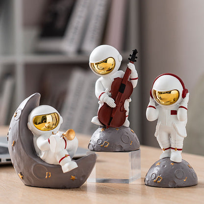 Astronaut Band Figurine